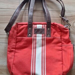 Maika Crossbody Computer Canvas  Handbag